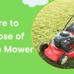 where to dispose of lawn mower?